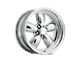 American Racing Classic 200S Polished 5-Lug Wheel; 15x10; 13mm Offset (87-90 Dakota)