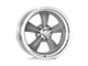 American Racing Classic Torq Thrust II Custom Gray with Polished Lip 5-Lug Wheel; 15x10; -30mm Offset (87-90 Dakota)