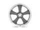 American Racing Classic Torq Thrust II Mag Gray with Machined Lip 5-Lug Wheel; 15x10; -44mm Offset (87-90 Dakota)