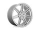 American Racing Redline Brushed Silver 5-Lug Wheel; 18x8; 38mm Offset (87-90 Dakota)