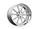 American Racing Rodder Chrome 5-Lug Wheel; 17x7; 0mm Offset (87-90 Dakota)