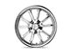 American Racing Rodder Chrome 5-Lug Wheel; 17x7; 0mm Offset (87-90 Dakota)