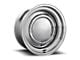 American Racing Smoothie Chrome Steel 5-Lug Wheel; 15x7; 6mm Offset (87-90 Dakota)