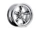 American Racing Torq Thrust D Chrome 5-Lug Wheel; 15x6; 4mm Offset (87-90 Dakota)