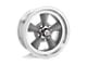 American Racing Torq Thrust D Gray with Machined Lip 5-Lug Wheel; 15x10; -44mm Offset (87-90 Dakota)