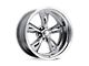 American Racing Torq Thrust II Custom Polished 5-Lug Wheel; 17x8; -18mm Offset (87-90 Dakota)