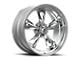 American Racing Torq Thrust II Polished 5-Lug Wheel; 15x8; -18mm Offset (87-90 Dakota)