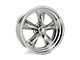 American Racing Torq Thrust II Polished 5-Lug Wheel; 17x8; 25mm Offset (87-90 Dakota)