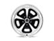 American Racing VN501 Gloss Black Machined 5-Lug Wheel; 15x8; 0mm Offset (87-90 Dakota)