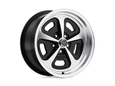 American Racing VN501 Gloss Black Machined 5-Lug Wheel; 17x7; 0mm Offset (87-90 Dakota)