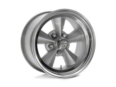 American Racing VNT70R Gunmetal with Polished Lip 5-Lug Wheel; 17x7; 0mm Offset (87-90 Dakota)