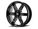 American Racing Patrol Gloss Black Milled 6-Lug Wheel; 20x9; 12mm Offset (19-24 RAM 1500)