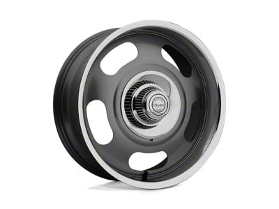 American Racing VN506 Mag Gray Center Polished Lip Wheel; 20x9.5; 0mm Offset (19-24 RAM 1500)