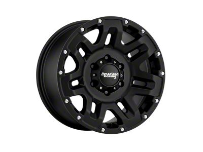 American Racing Yukon Cast Iron Black 6-Lug Wheel; 18x8.5; 15mm Offset (19-24 RAM 1500)