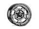 American Racing Ansen Offroad Satin Black Machined 6-Lug Wheel; 17x9; -12mm Offset (19-23 Ranger)