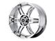 American Racing AR890 Chrome 6-Lug Wheel; 17x8; 0mm Offset (2024 Ranger)