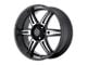 American Racing AR890 Satin Black Machined 6-Lug Wheel; 16x8; 0mm Offset (2024 Ranger)