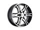 American Racing Mainline Gloss Black Machined 6-Lug Wheel; 17x8; 0mm Offset (2024 Ranger)