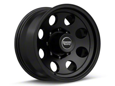 American Racing Baja Satin Black 8-Lug Wheel; 16x10; -25mm Offset (07-10 Sierra 3500 HD SRW)