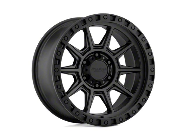 American Racing AR202 Cast Iron Black 6-Lug Wheel; 18x9; 0mm Offset (19-24 Silverado 1500)