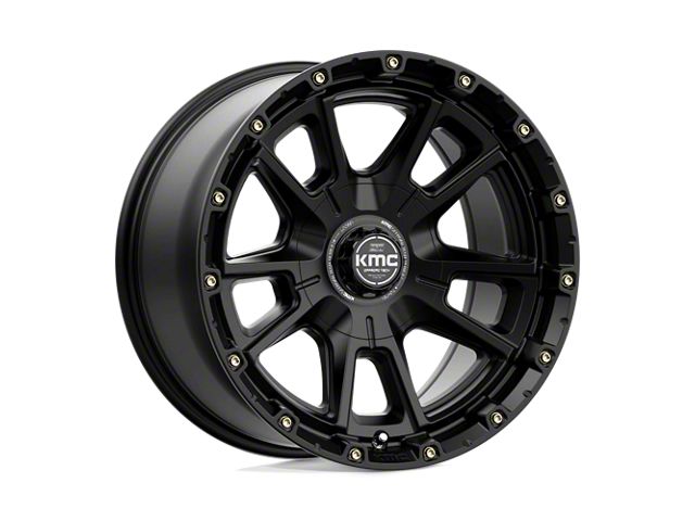 American Racing AR901 Satin Black Machined 6-Lug Wheel; 18x9; 20mm Offset (19-24 Silverado 1500)