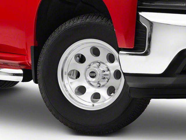 American Racing Baja Polished 6-Lug Wheel; 17x9; -12mm Offset (19-24 Silverado 1500)