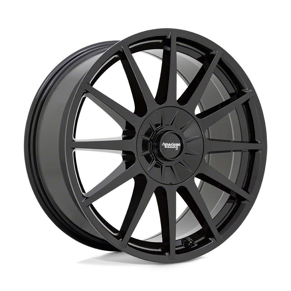 American Racing Yukon AR944 Gloss Black 6-Lug Wheel; 17x8; 35mm Offset ...