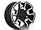 American Trucks Wheels Rebel Style Gloss Black Machined 5-Lug Wheel; 17x8; 18mm Offset (94-01 RAM 1500)