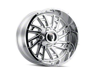 American Truxx Blade Chrome 8-Lug Wheel; 22x12; -44mm Offset (01-06 Sierra 2500 HD)