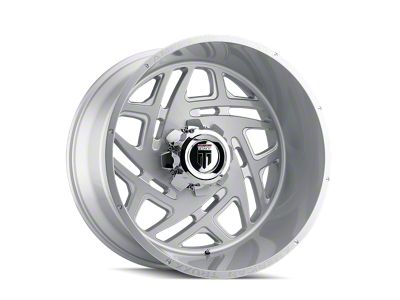 American Truxx Cosmos Brushed Milled 8-Lug Wheel; 24x14; -76mm Offset (01-06 Sierra 2500 HD)