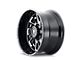 American Truxx Blade Gloss Black Milled 5-Lug Wheel; 22x12; -44mm Offset (02-08 RAM 1500, Excluding Mega Cab)