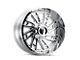 American Truxx Blade Chrome 8-Lug Wheel; 24x14; -76mm Offset (03-09 RAM 2500)