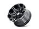 American Truxx Boom Gloss Black Milled 8-Lug Wheel; 20x9; -12mm Offset (03-09 RAM 2500)