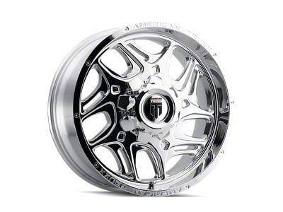 American Truxx Sweep Chrome 8-Lug Wheel; 20x9; -12mm Offset (03-09 RAM 2500)