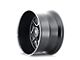 American Truxx Sweep Satin Black Milled 8-Lug Wheel; 24x14; -76mm Offset (03-09 RAM 2500)