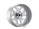 American Truxx Sweep Brushed Milled 8-Lug Wheel; 22x12; -44mm Offset (03-09 RAM 3500 SRW)