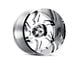 American Truxx Ninja Chrome 8-Lug Wheel; 22x14; -76mm Offset (11-14 Sierra 3500 HD SRW)