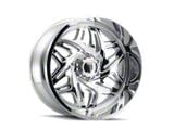 American Truxx Euphoria Chrome 6-Lug Wheel; 20x10; -19mm Offset (07-13 Silverado 1500)