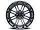 American Truxx Restless Gloss Black Machined 6-Lug Wheel; 22x12; -44mm Offset (07-13 Silverado 1500)