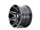 American Truxx Boom Gloss Black Milled 8-Lug Wheel; 20x9; -12mm Offset (11-14 Silverado 3500 HD SRW)