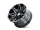 American Truxx Boom Gloss Black Milled 8-Lug Wheel; 20x9; -12mm Offset (11-14 Silverado 3500 HD SRW)