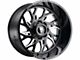 American Truxx Destiny Gloss Black Milled 6-Lug Wheel; 20x10; -24mm Offset (07-14 Tahoe)