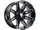 American Truxx Boom Satin Black Milled 6-Lug Wheel; 18x9; -12mm Offset (09-14 F-150)