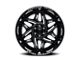 American Truxx Euphoria Gloss Black Milled 5-Lug Wheel; 20x9; 0mm Offset (09-18 RAM 1500)