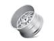 American Truxx Cosmos Brushed Milled 8-Lug Wheel; 24x14; -76mm Offset (10-18 RAM 3500 SRW)