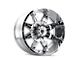 American Truxx Lonestar Chrome 8-Lug Wheel; 22x12; -44mm Offset (11-16 F-350 Super Duty SRW)