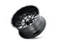 American Truxx Lonestar Satin Black Milled 8-Lug Wheel; 22x12; -44mm Offset (11-16 F-350 Super Duty SRW)