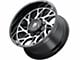 American Truxx Destiny Gloss Black Machined 6-Lug Wheel; 20x10; -24mm Offset (14-18 Silverado 1500)