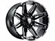 American Truxx Boom Satin Black Milled 6-Lug Wheel; 20x9; -12mm Offset (15-20 F-150)