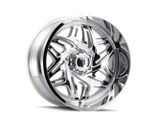 American Truxx Euphoria Chrome 6-Lug Wheel; 20x10; -19mm Offset (24-25 Ranger)